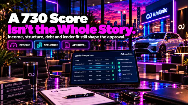 I Have a 730 Credit Score. Why Can't I Get Approved for a Car?
