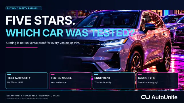 Five Stars for Safety. Which Car Was Actually Tested?