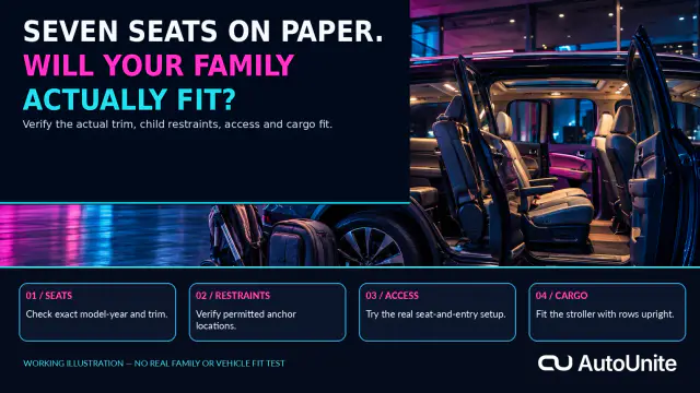 Seven Seats on Paper. Will Your Family Actually Fit?