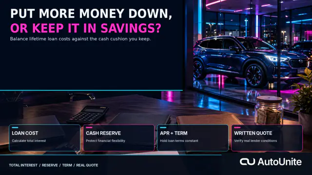 Put More Money Down, or Keep It in Savings?